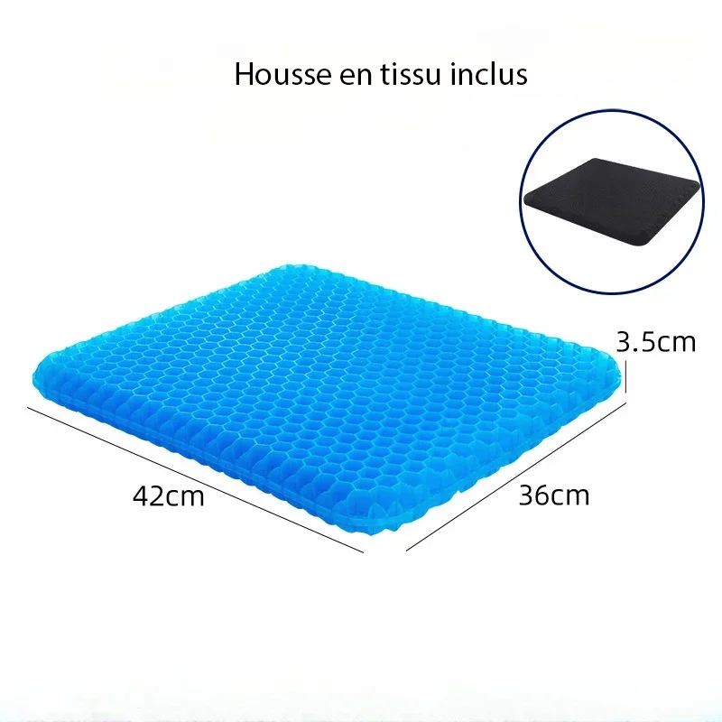 Coussin orthopédique en gel silicone